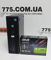 Комп'ютер HP DT, Intel Core i5-6600 3.9GHz, RAM 16ГБ, SSD 240ГБ + HDD 500ГБ, GT 1030 2ГБ DDR5