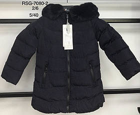 Куртка утеплена для дівчаток оптом, Nature, 2-6 років,  арт. RSG-7080-2