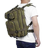 Військовий тактичний рюкзак 38л  XL Зелений, фото 9