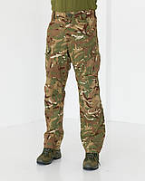 Штани чоловічі тактичні Мультикам ріп стоп з регулюванням на колінах та щиколотках