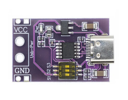 Тригер модуль живлення Type-C PD3/QC/AFC 5A 5-24W 20V