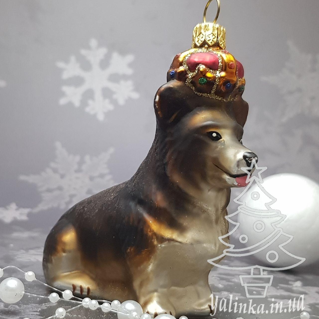 Скляна ялинкова іграшка Корги Impuls.  величезний асортимент іграшок як Irena, Komozja