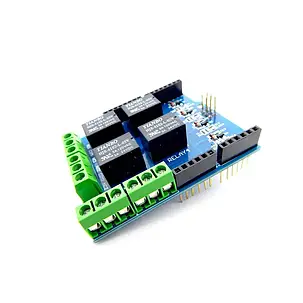 Плата розширення реле 4-канальний v1 для Arduino, 5 В, фото 3