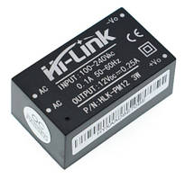 Реле 12 В HLK-PM12 (12V 3W) AC-DC 220V в 12V понижаючий модуль