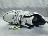 Підліткові осінні-весняні комфортні кросівки шкіряні білі Bona, фото 4