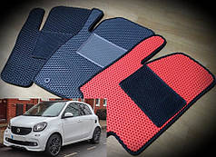 Килимки ЕВА в салон Smart Forfour 2 '14-