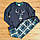 Піжама для хлопчика, зріст 122, колір синій, зелений, фото 3