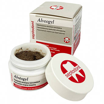 Alveogyl альвеожил паста для лікування альвеол після видалення зуба 12гр. alvogil alveogil альвожил alvogyl