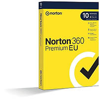 Антивірус Norton 360 Premium 75 ГБ на 10 пристроїв на 1 рік, Європа EU