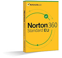 Norton 360 Standard Antivirus 10 ГБ на 1 устройство на 1 год Европа ЕU