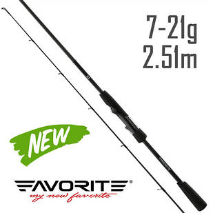 Спиннинг Favorite X1 General Light X1.1-832M 2.51m 7-21g Fast
