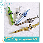 Ручка 2в1 гелева ЛІТАК зелений синя паста 0.5мм арт.18А-S-2, фото 10
