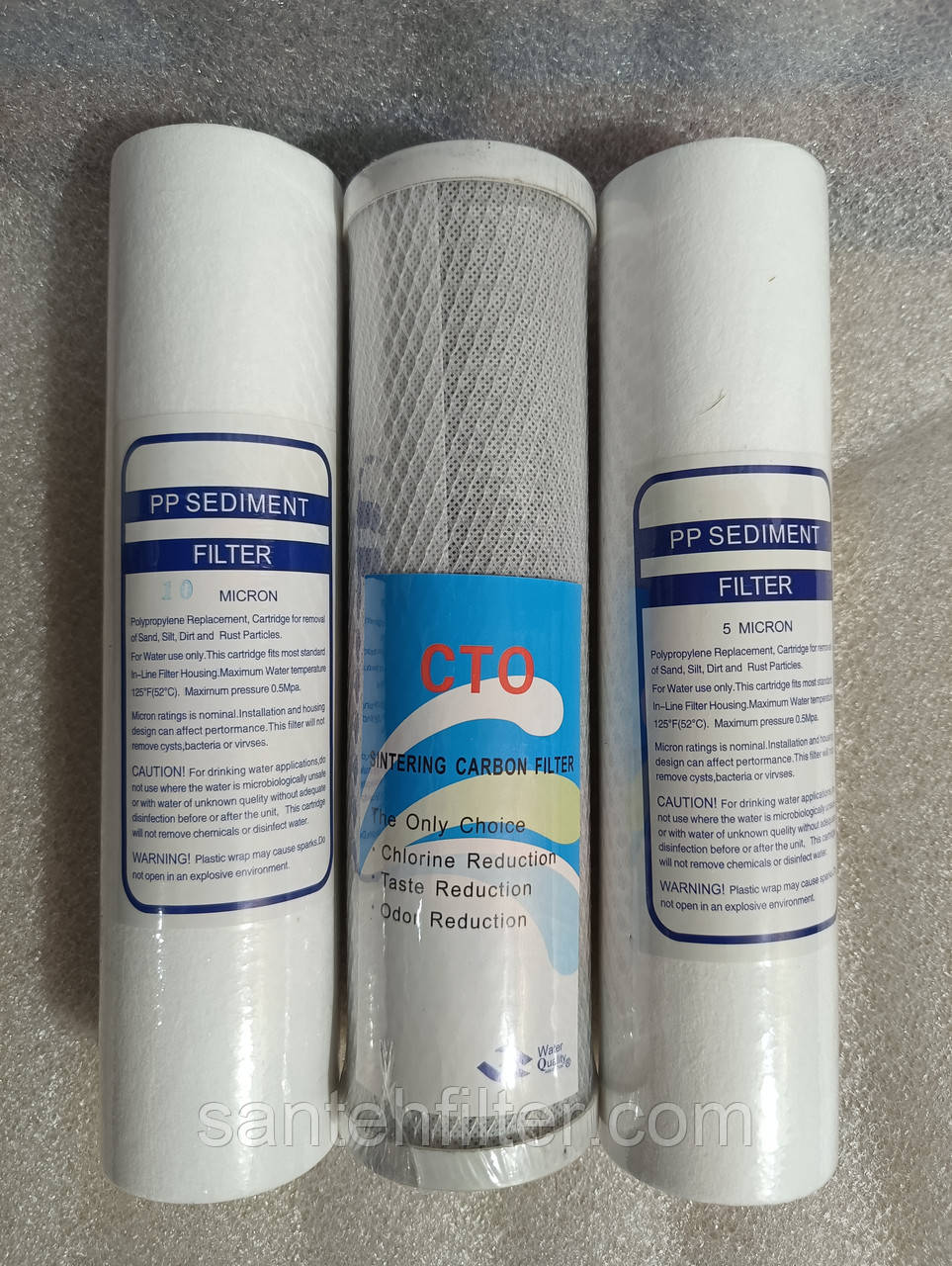 Набір картриджів до зворотнього осмосу економ