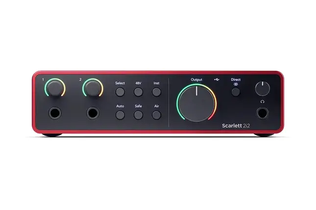 Аудіоінтерфейс Focusrite Scarlett 2i2 4th Gen, фото 1