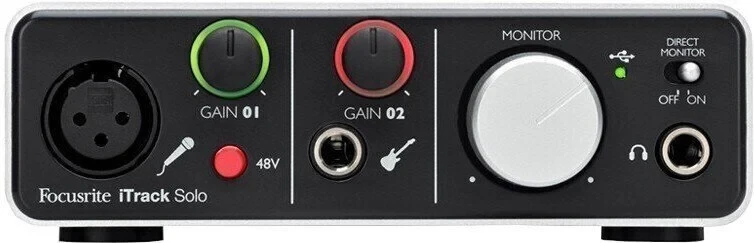 Аудіоінтерфейс Focusrite iTrack Solo Lightning