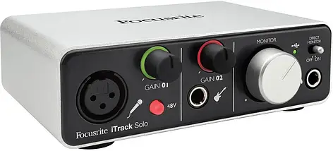 Аудіоінтерфейс Focusrite iTrack Solo Lightning, фото 2