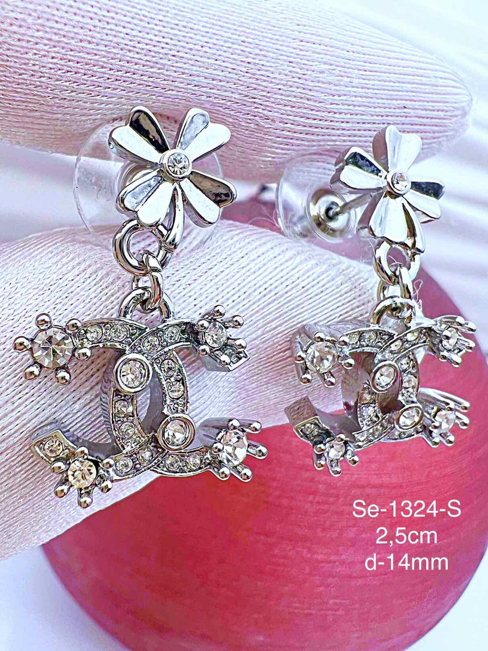 Сережки Stainless Steel преміум