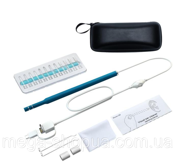 Отоскоп бороскоп ендоскоп цифровий USB 3в1 для телефону B77C