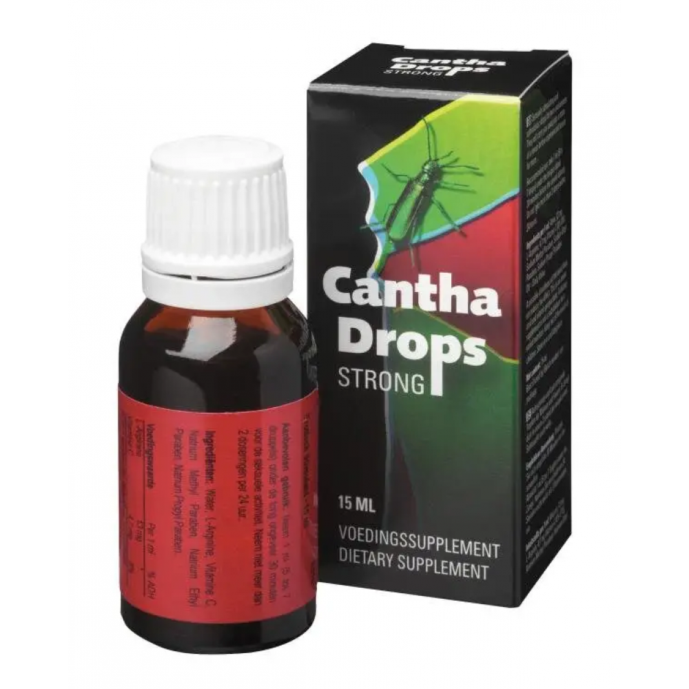 Збуджувальні краплі для двох Cantha Drops Strong (15 ml)