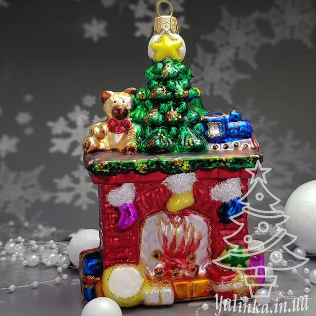 игрушка на елку Камин komozja mostowski impuls morozko  irena