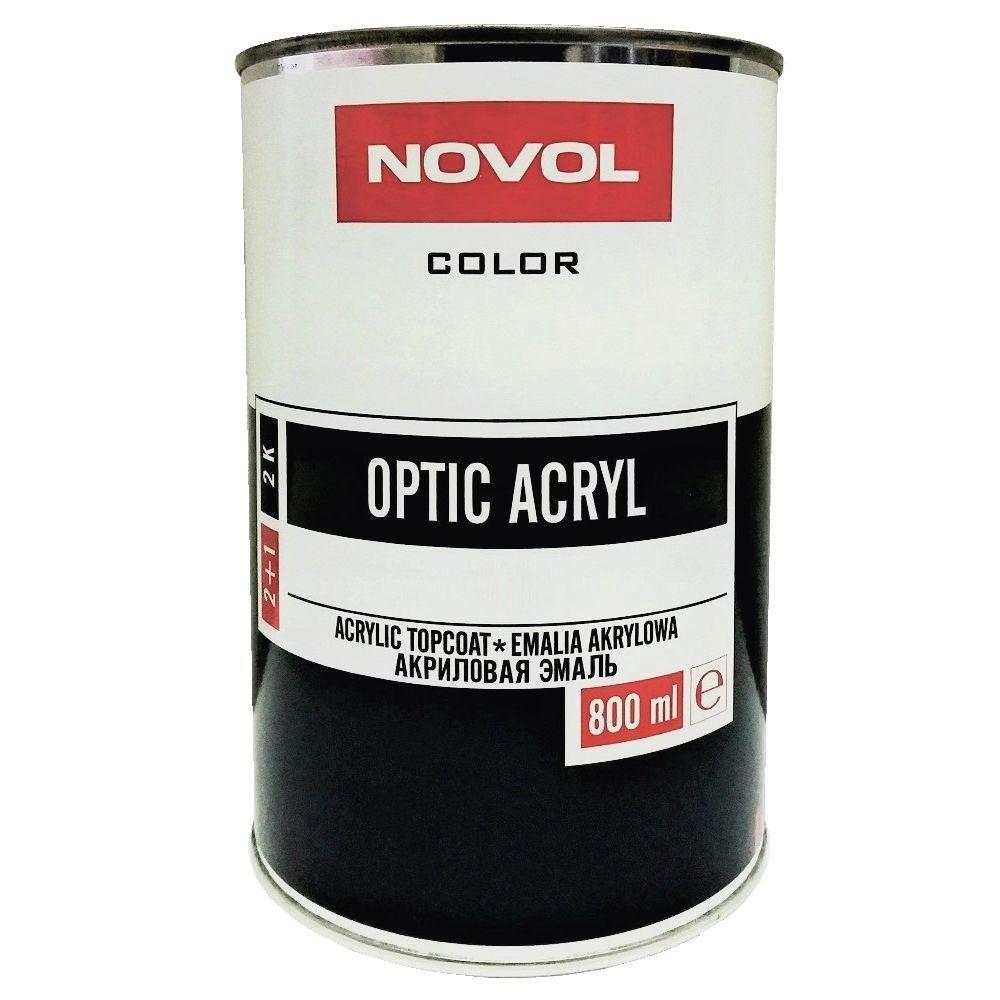 Акрилова автоемаль без затверджувача колір Lada 394 темно-зелений Novol 2K Optic Acryl 800мл