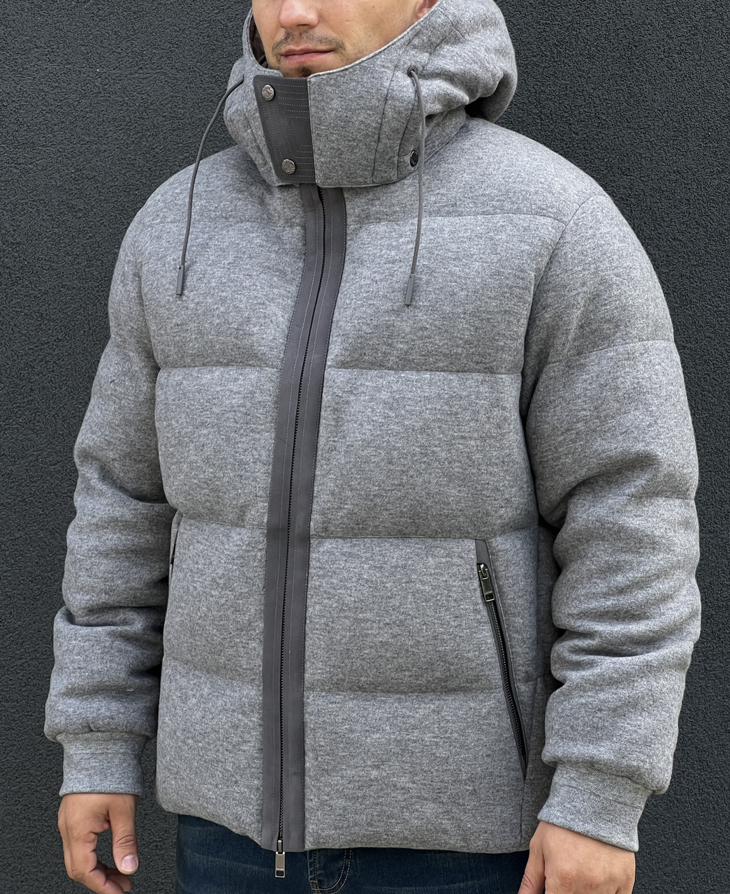 Чоловіча куртка Zegna сіра