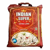 Рис Басмати пропаренный Extra Long Indian Super 5 кг