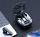 Бездротові навушники Bluetooth гарнітура TWS K40  музика СТЕРЕО у 2 вуха, повербанк, фото 5