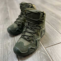 Демісезонні тактичні водонепроникні черевики хакі АК, Військові берці gore-tex осені полегшені