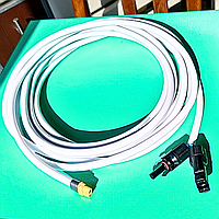 Кабель MC4 to XT60 Solar Cable для підключення EcoFlow/BLUETTI до сонячної панелі 4м.