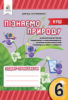 6 КЛАС. НУШ. Пізнаємо природу, Робочий зошит-практикум (Біда Д.Д.), Освіта