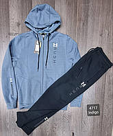 Чоловічий теплий спортивний костюм Under Armour, чоловічий зимовий костюм-андер армор inndigo. Чоловічий одяг Зима