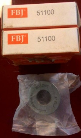 Упорний підшипник 51100 FBJ