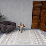 Килим HELSINKI EZ95B 1,6Х2,3 Кремовий з бежевим прямокутником, фото 2