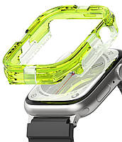 Чехол Ringke Fusion Bumper для Apple Watch 4/5/SE/6/7/8/9 44/45mm Neon Green (FB71103RS)