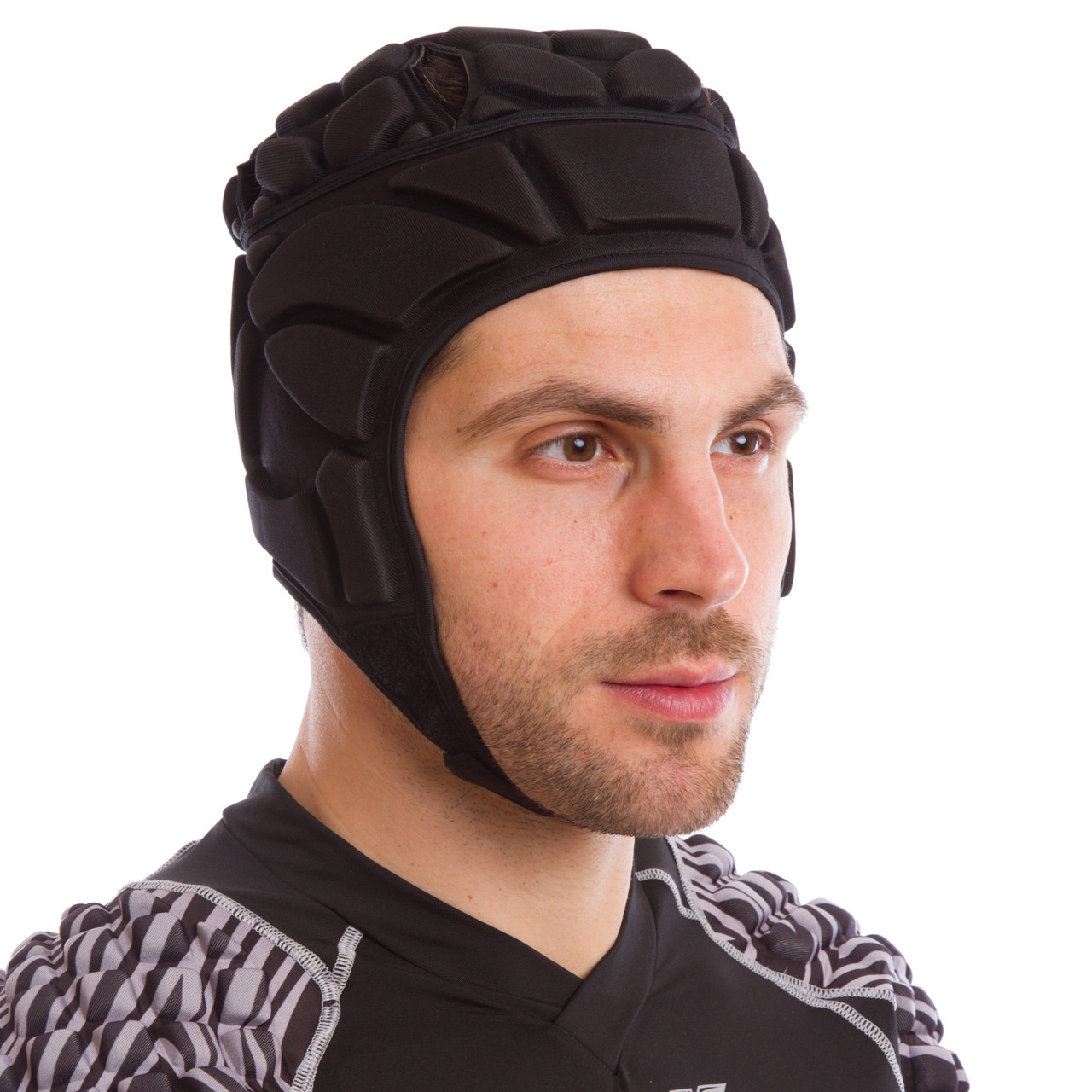 Шлем для Регби BC-5620 (р-р S-L, Черный) — в Категории "Футбольные ...