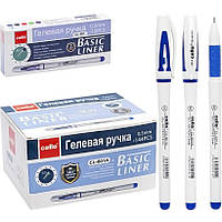 Гелевая ручка в белом корпусе синяя CL801A Original в упаковке 12 шт