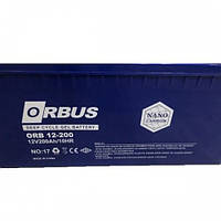 Аккумулятор ORBUS CG12100 200Ah 12V GEL Аккумуляторный модуль Бесперебойное электропитание дома