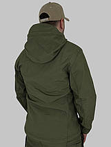 Куртка Ultimatum Gryphon Олива,Військова демісезонна тактична куртка софтшелл ЗСУ,Куртка військовослужбовців soft shell, фото 3