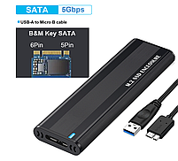 Зовнішня кишеня Deepfox M2S для NGFF (Sata) M2 SSD USB 3.0 Original, фото 8