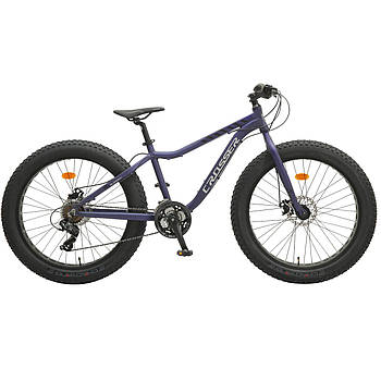 Велосипед фэтбайк Crosser Fat Bike 26" Фіолетовий