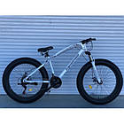 Гірський Велосипед Фэтбайк TopRider 26 дюймів "215" Розмір рами 17 Білий, фото 2