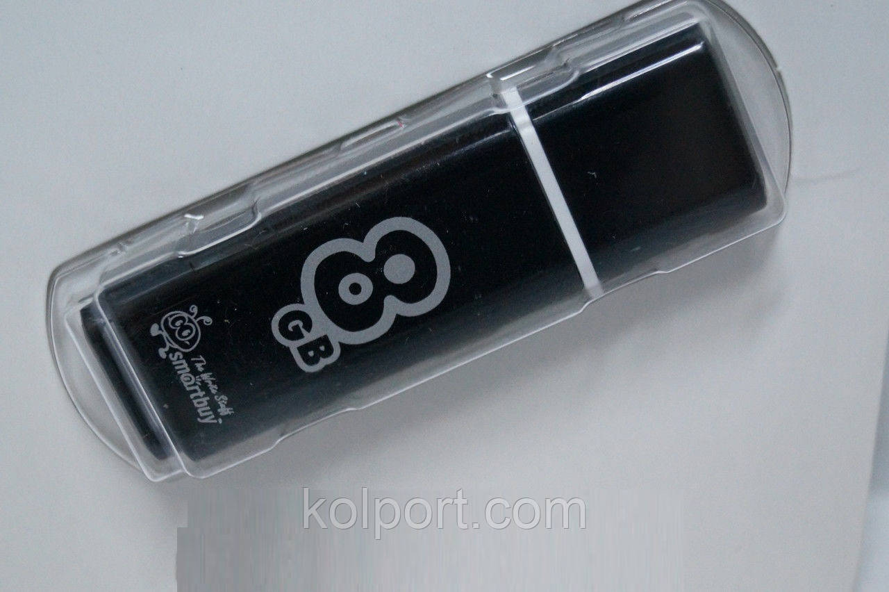 Flash USB 2.0 накопитель Smartbuy Bl-8GB, флешка, флеш-накопитель на 8 Гб, карта памяти,компьютерный аксессуар - фото 1 - id-p343690326