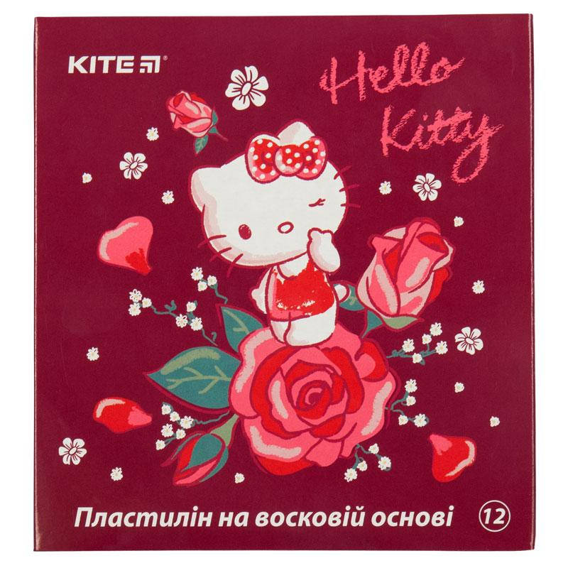 

Пластилин на восковой основе Kite Hello Kitty, 12 цветов, HK19-1086