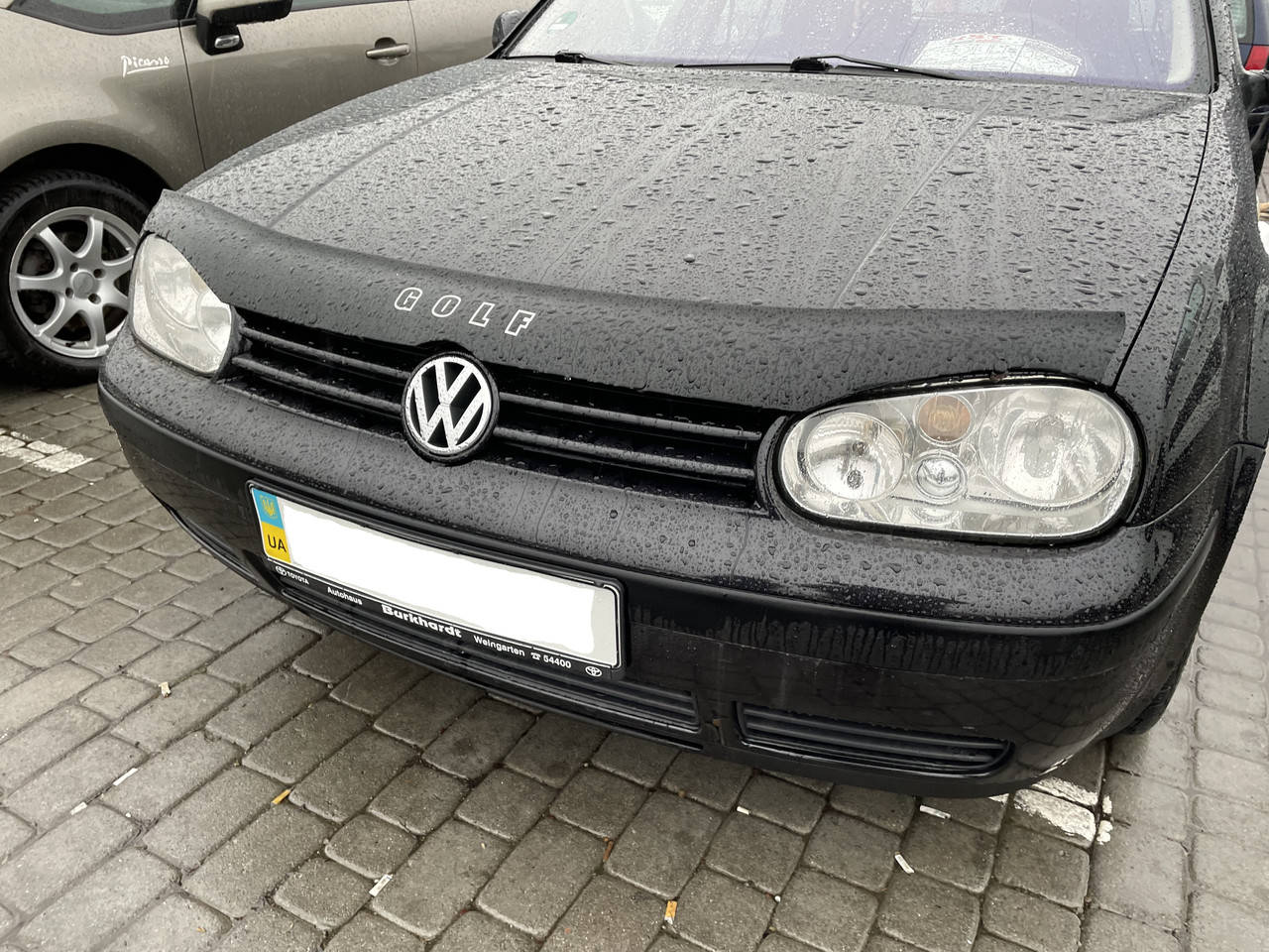 

Дефлектор капота, мухобойка VW Golf 4 1997-2003 VIP
