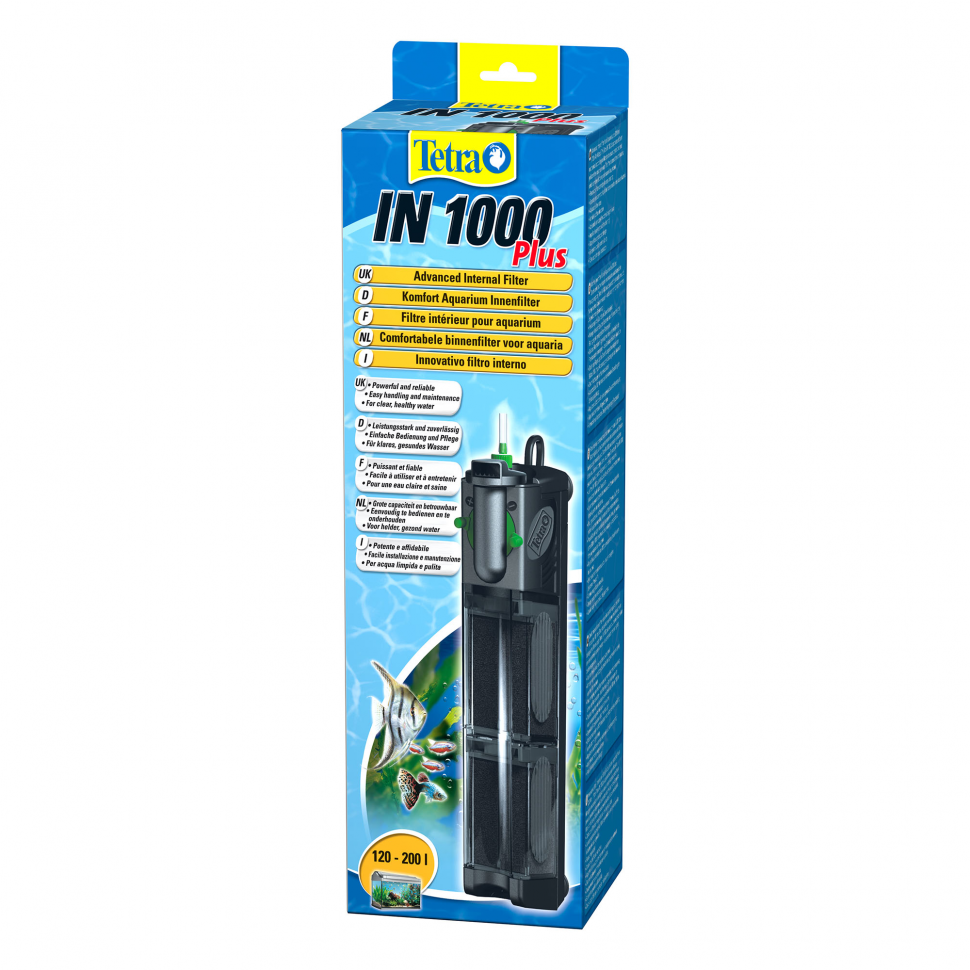 

Внутренний фильтр для аквариума Tetra IN 100 Plus 120-200 л