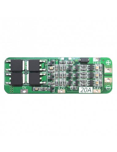 

BMS 3S 20A 12,6В Контроллер заряда разряда Li-ion батарей, балансировка