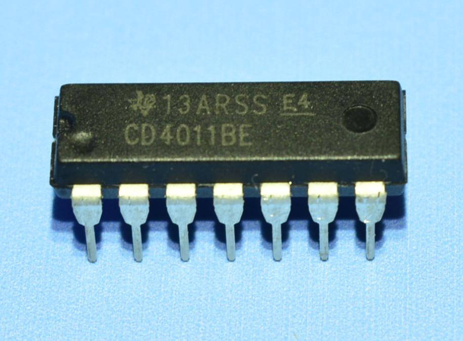 

Микросхема 4011 /СD4011BE dip14 TI