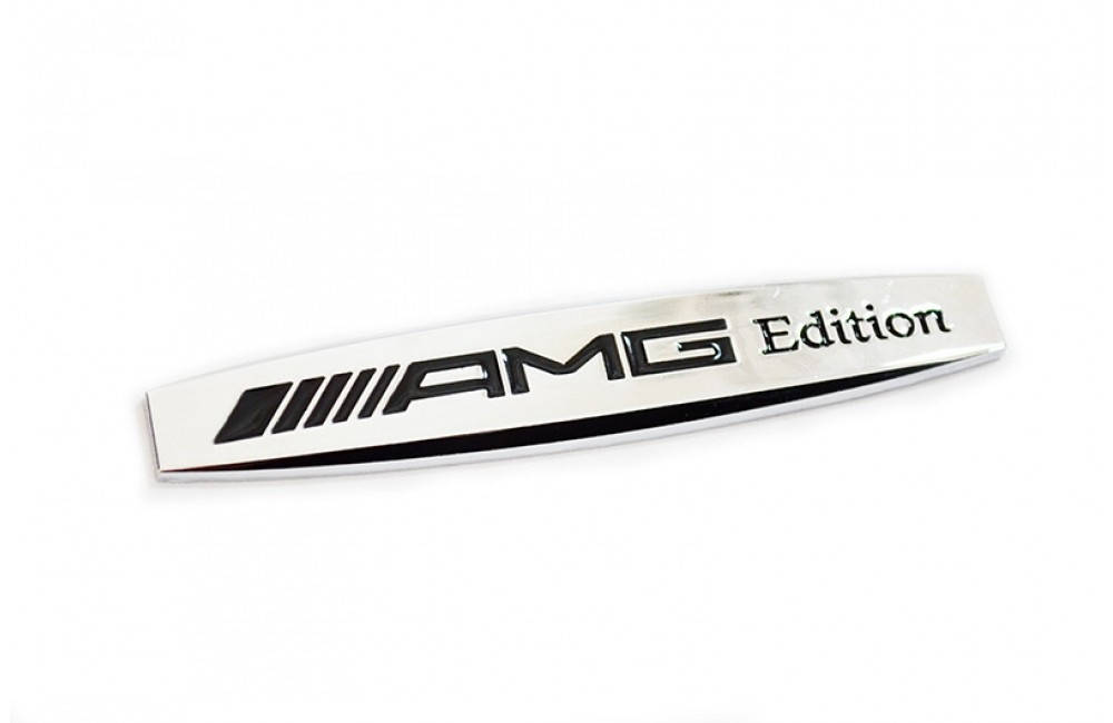 

Эмблема шильдик Наклейка Мерседес Mercedes Mercedes-Benz AMG АМГ Edition, Черный