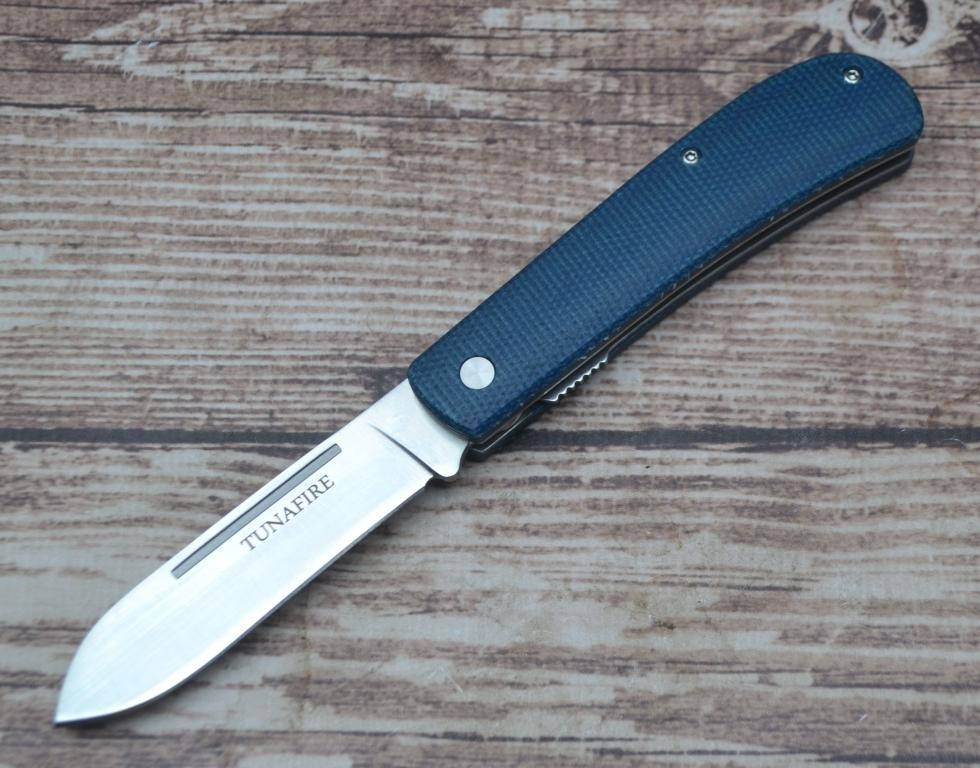 

Нож TunaFire BL335 indigo